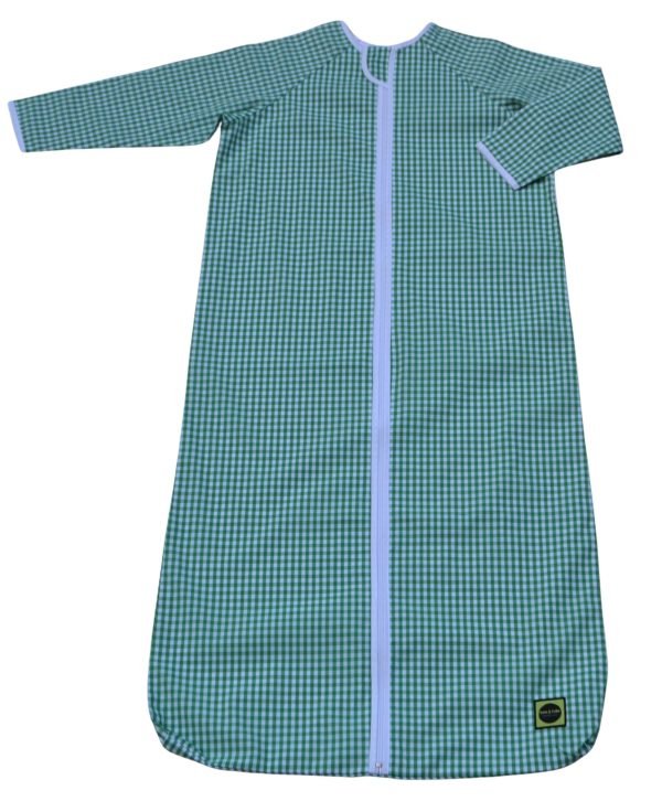 Summer sleeping bag with sleeve and zipper on the front or back (1.80, 2.00) - Image 8