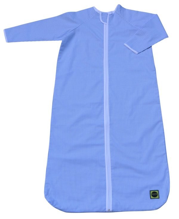 Summer sleeping bag with sleeve and zipper on the front or back (1.80, 2.00) - Image 6