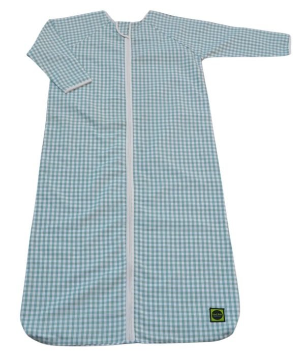 Summer sleeping bag with sleeve and zipper on the front or back (1.80, 2.00) - Image 23